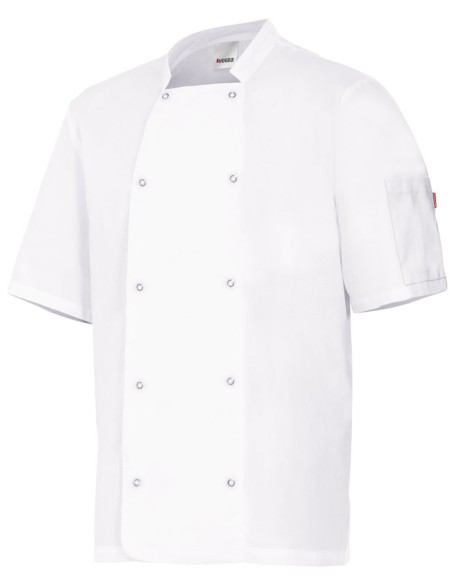 CHAQUETA COCINA AUTOMATICOS MC. BLANCO TALLA 44-64